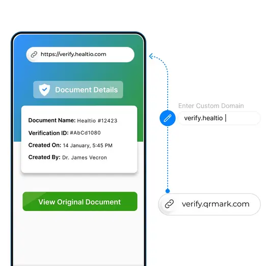 Set your customized brand domain