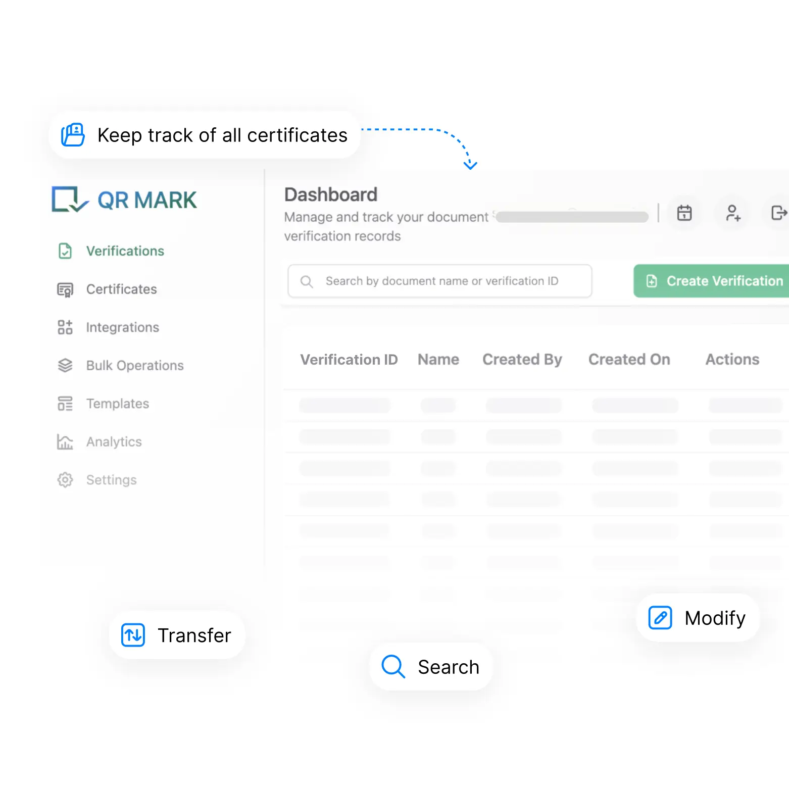 Manage all certificates and programs at one place