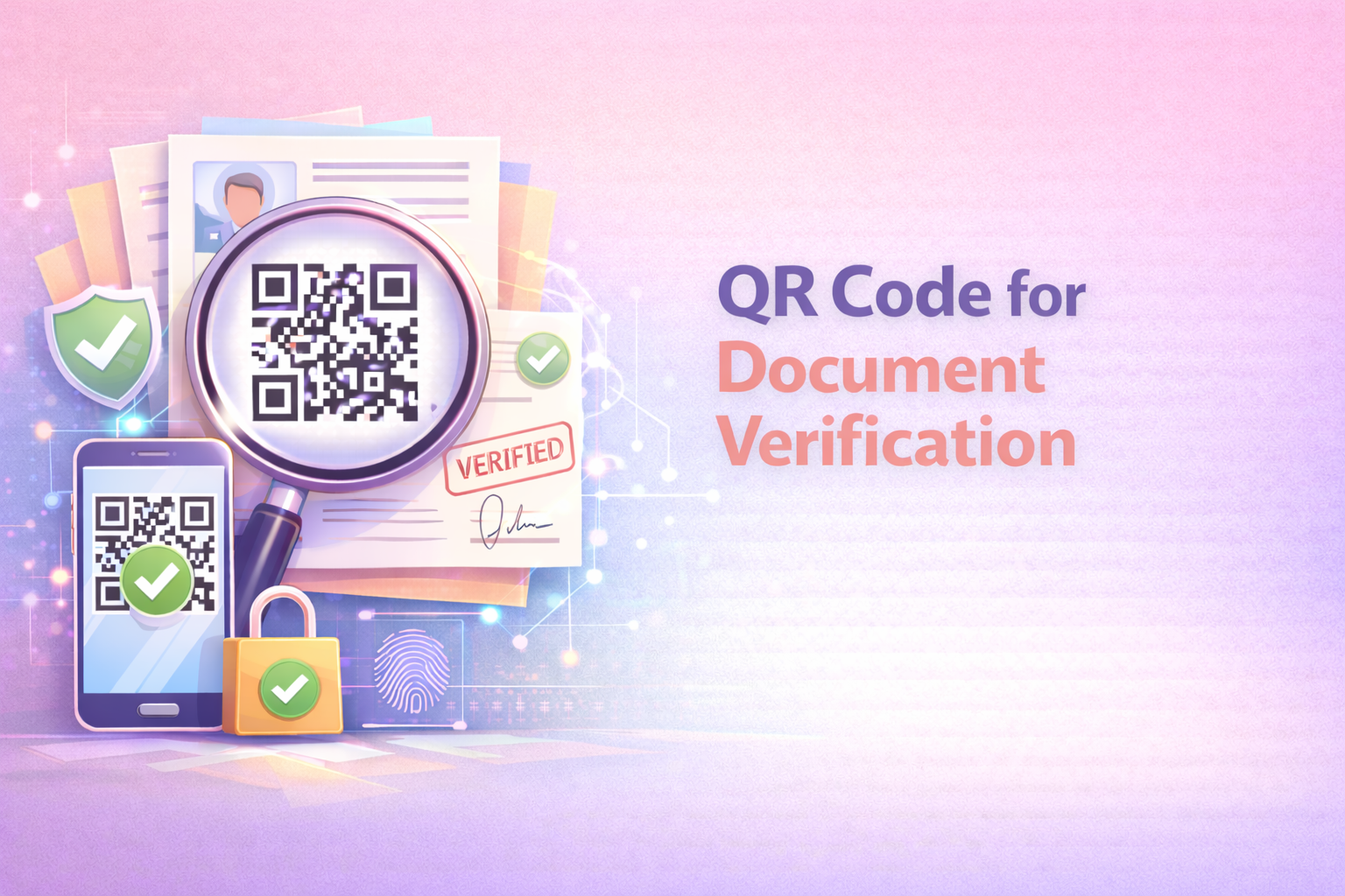 QR Code for Document Verification: How Businesses Protect their Documents(Explained)