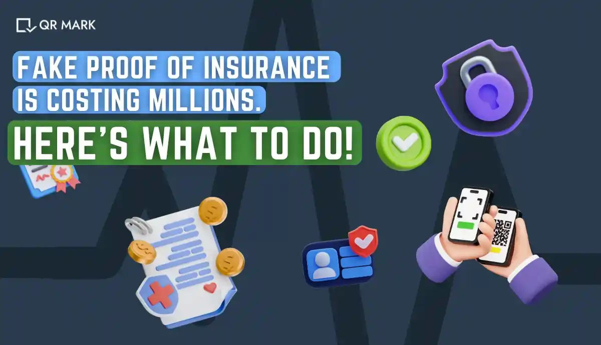 an image telling what it is to be done to stop fake proof of insurance