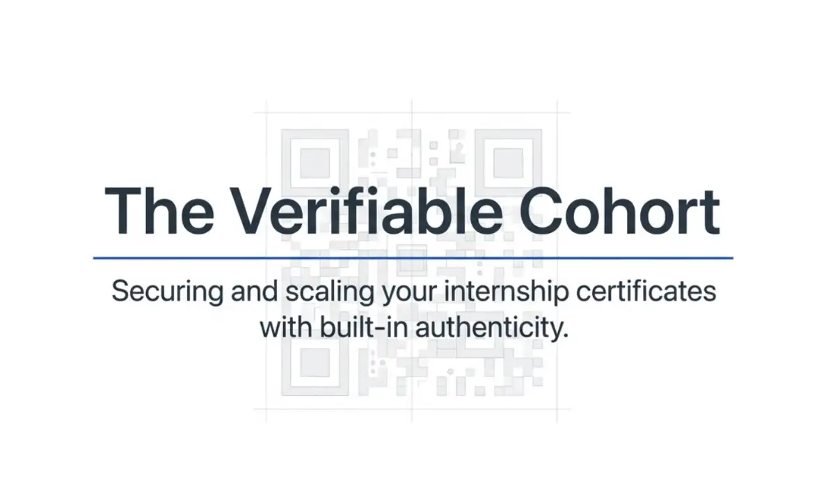 How To Issue Internship Certificate For An Entire Cohort in 2026?